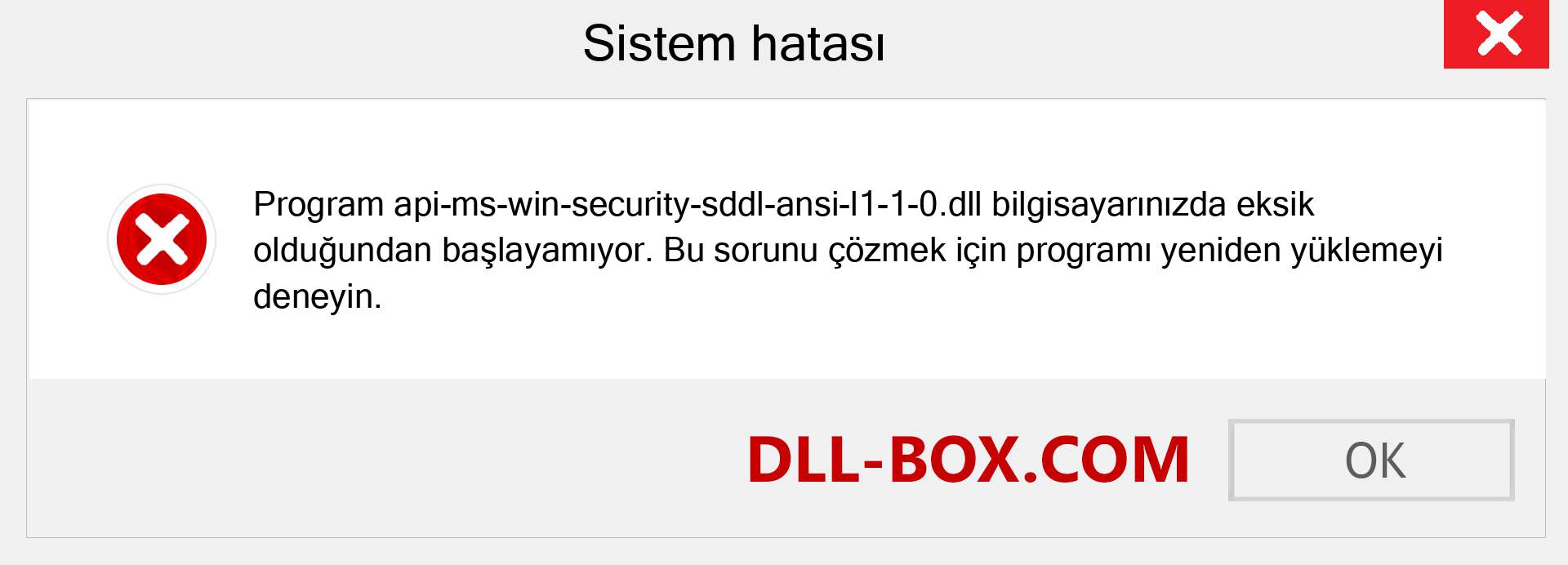 api-ms-win-security-sddl-ansi-l1-1-0.dll dosyası eksik mi? Windows 7, 8, 10 için İndirin - Windows'ta api-ms-win-security-sddl-ansi-l1-1-0 dll Eksik Hatasını Düzeltin, fotoğraflar, resimler